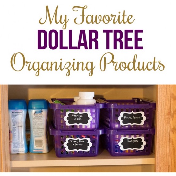 Favorite Dollar Tree Organizing Products - Get Organized HQ