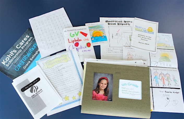 How to Organize Kid’s Papers and Memoribilia