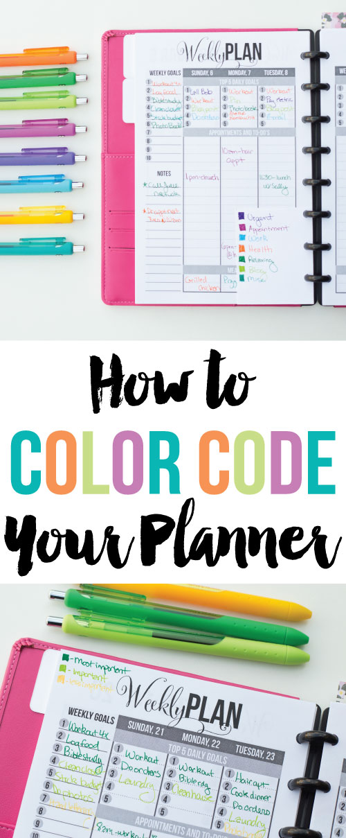 Ultimate list of the best planner pen brands and how to choose colors for  color coding – All About Planners