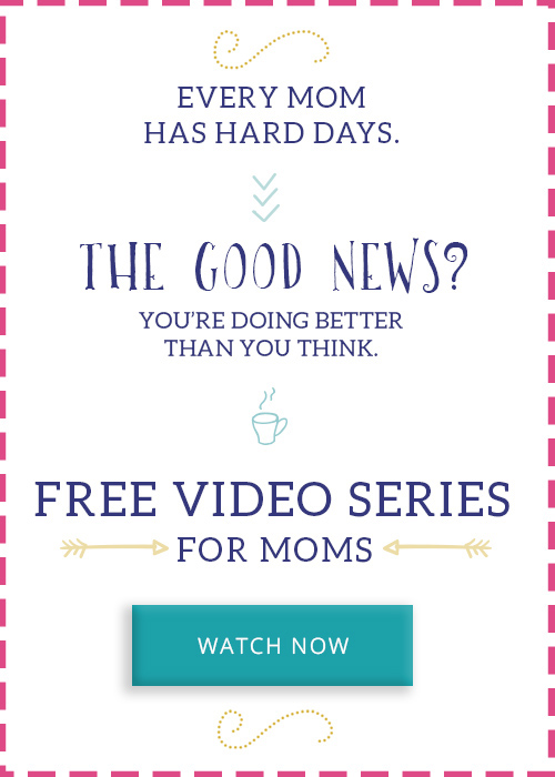 What to do when you feel like a mom failure!