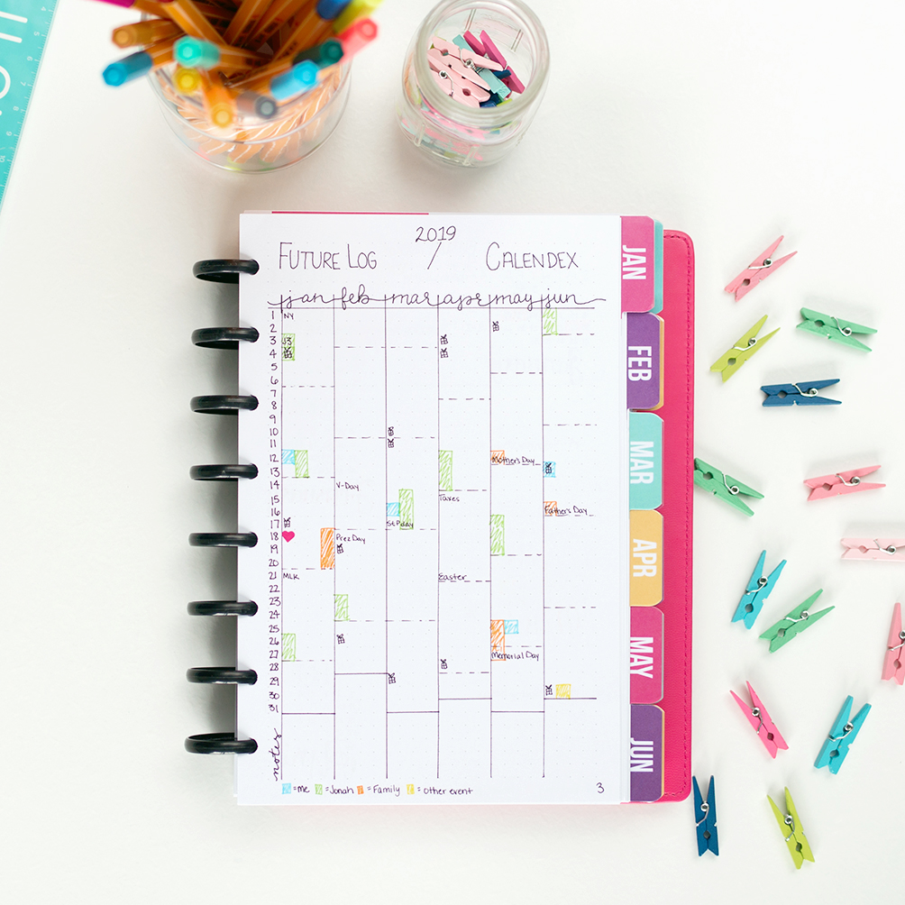 Free Bullet Journal Weekly Planner Template - Bullet Journal Ideas