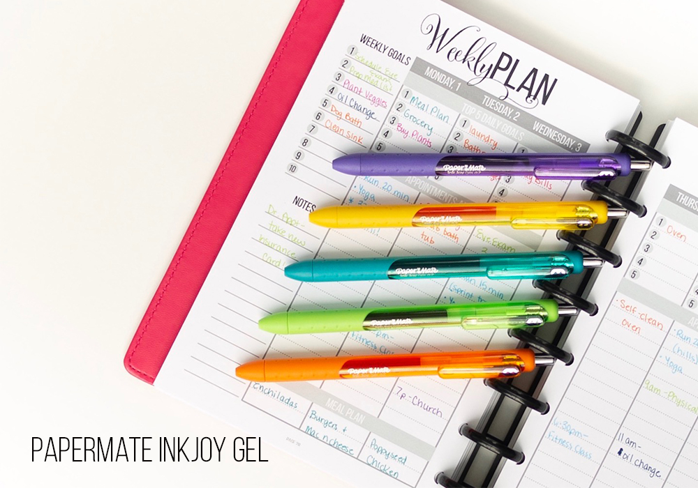 The Best Pens for Planners - Sparkles of Sunshine