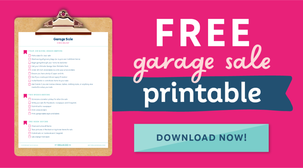 Garage Sale Tips: The Ultimate Guide to a Successful Garage Sale - Get ...