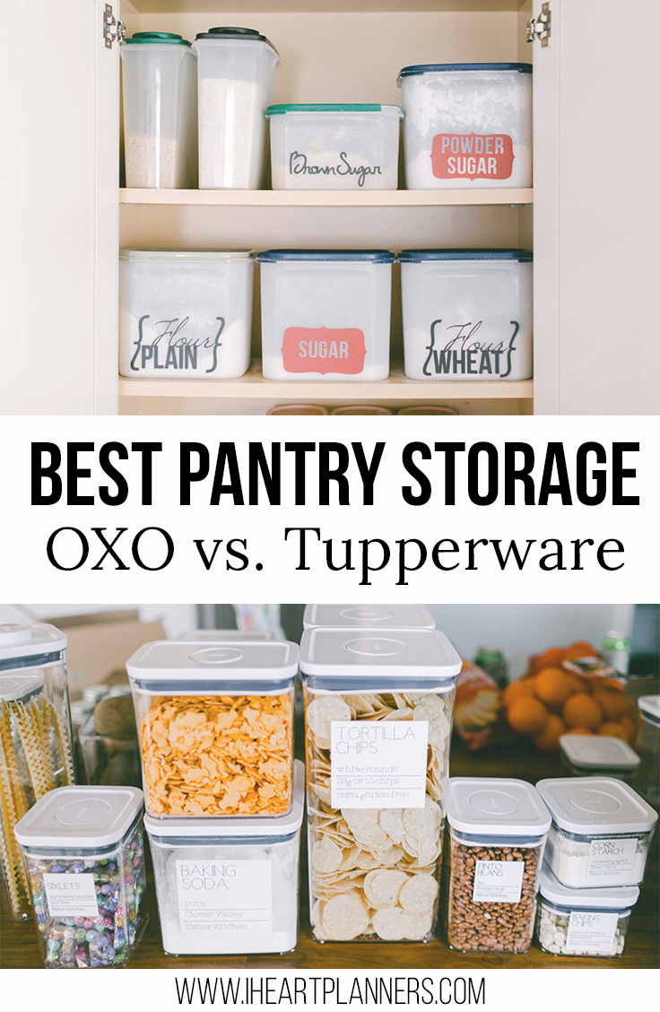 Pantry Container Review: OXO Good Grips Pop v BHG Flip-Tite
