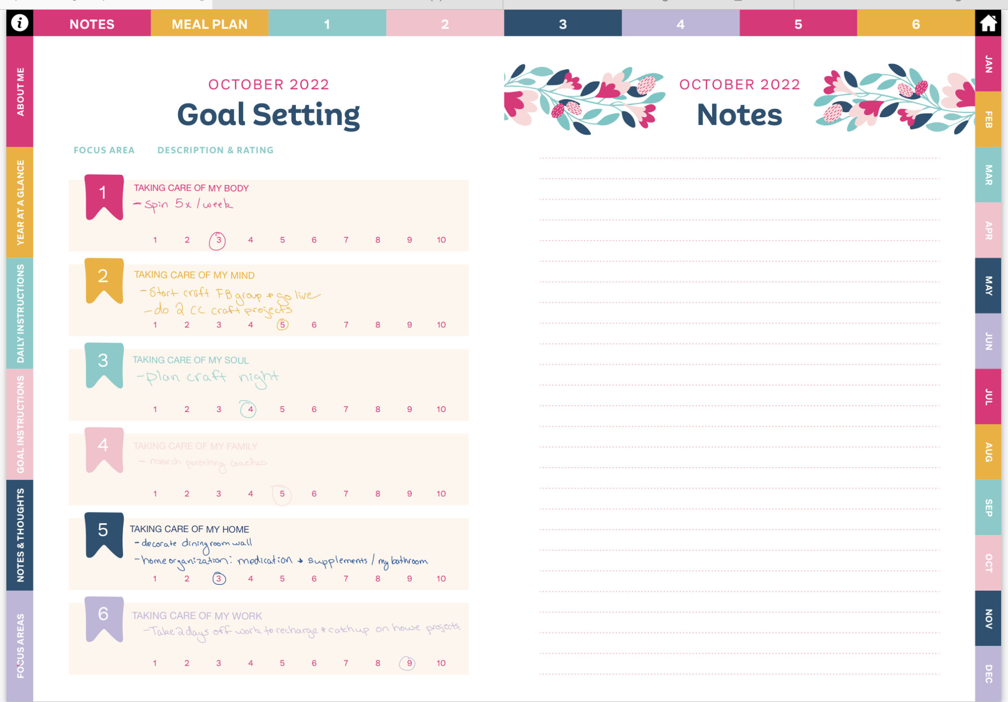 Plan with Me- ZERO Goals Completed! - Get Organized HQ