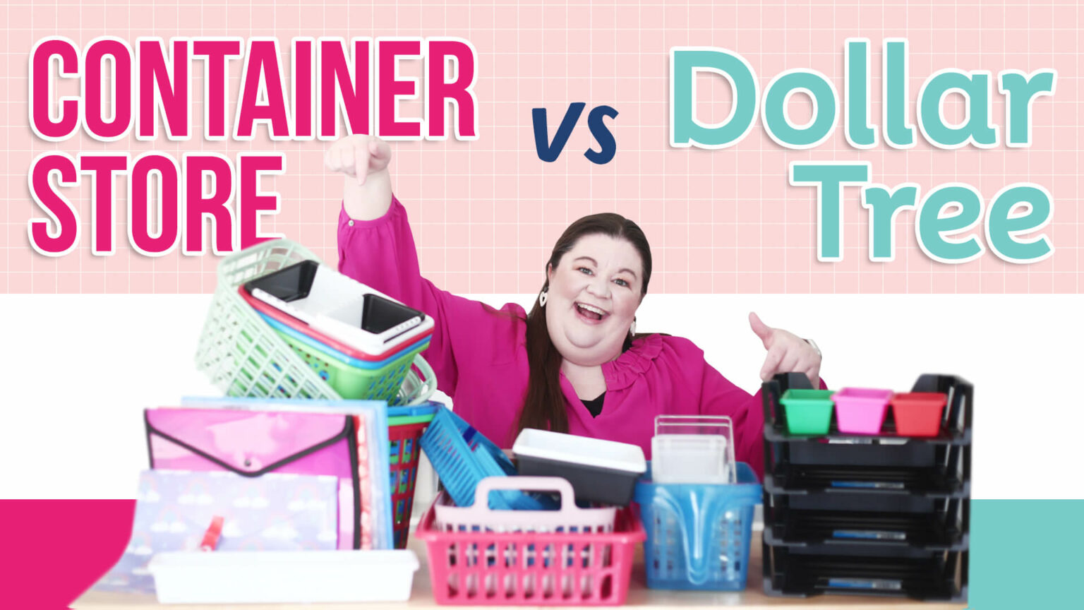 Container Store vs. Dollar Tree Get Organized HQ