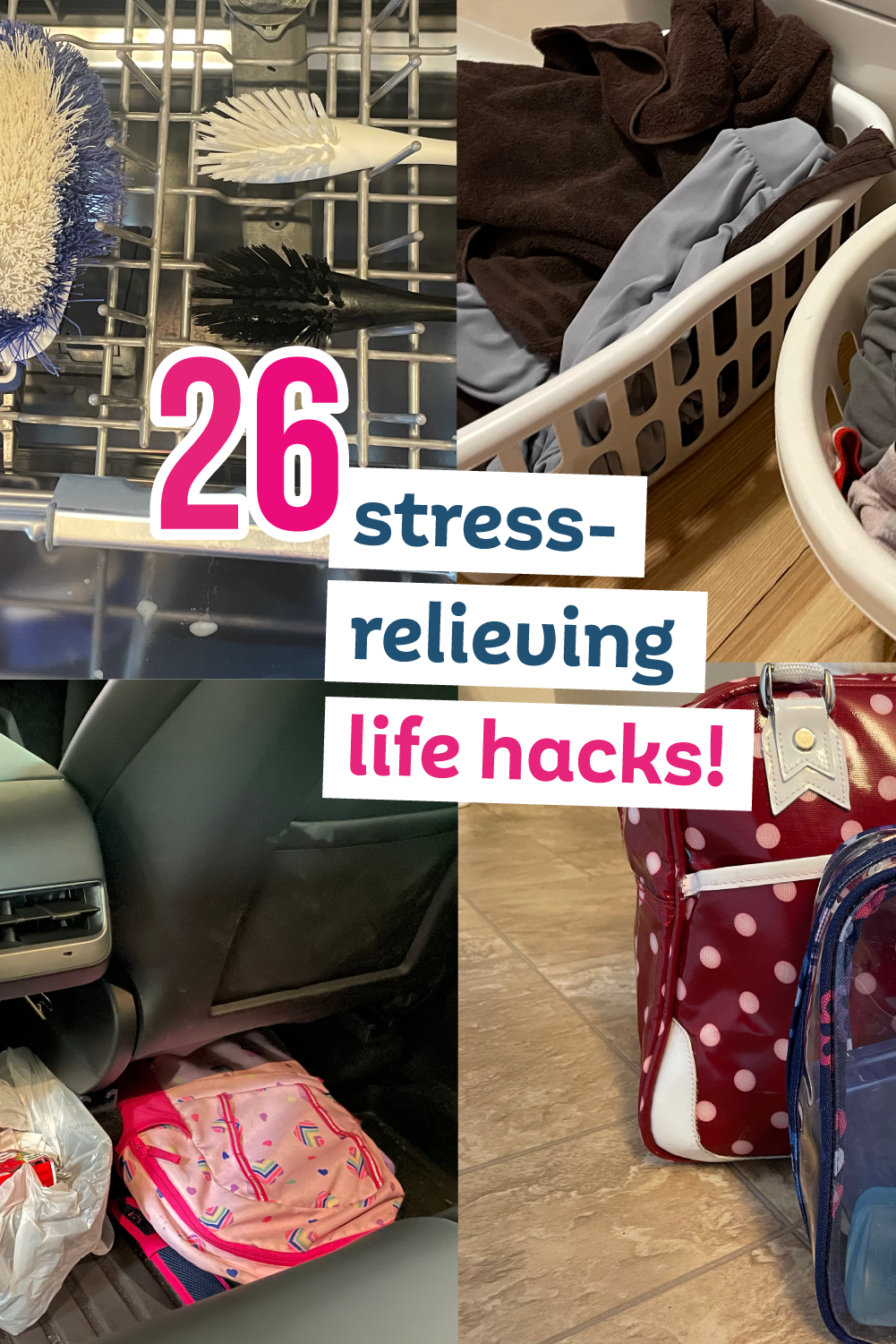 Life Hacks for a Stress Free Home - Get Organized HQ