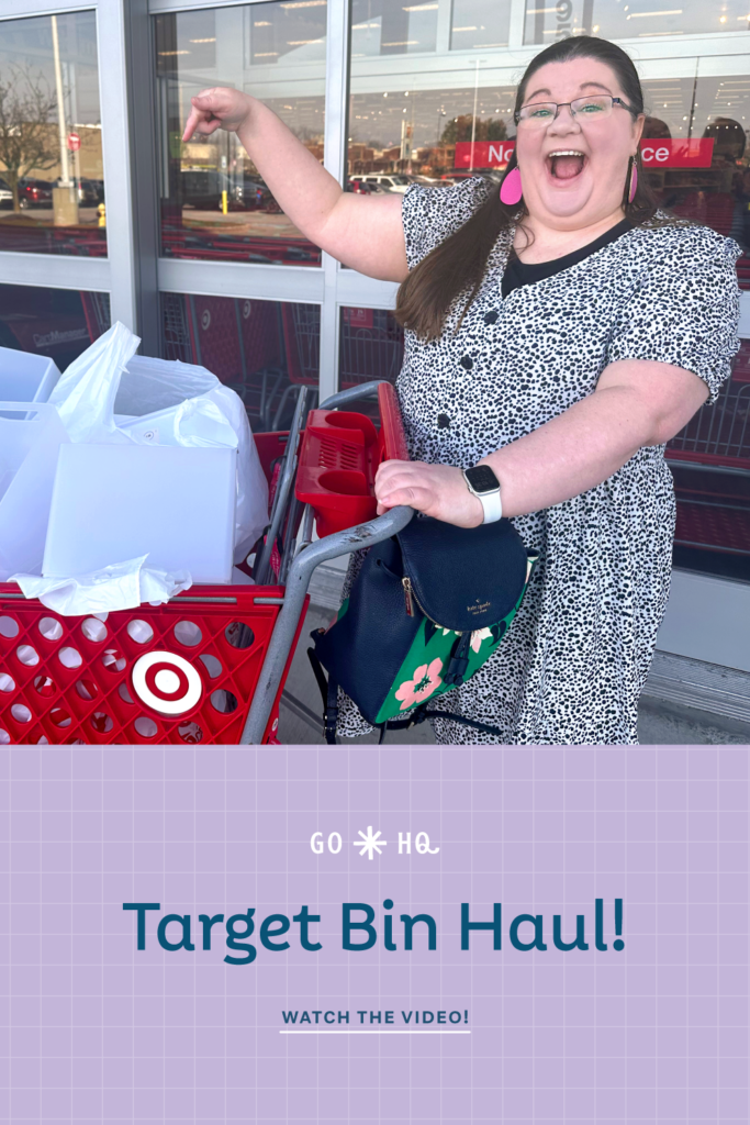 Organize Target NEW Organizing Bins at Target! - Get Organized HQ
